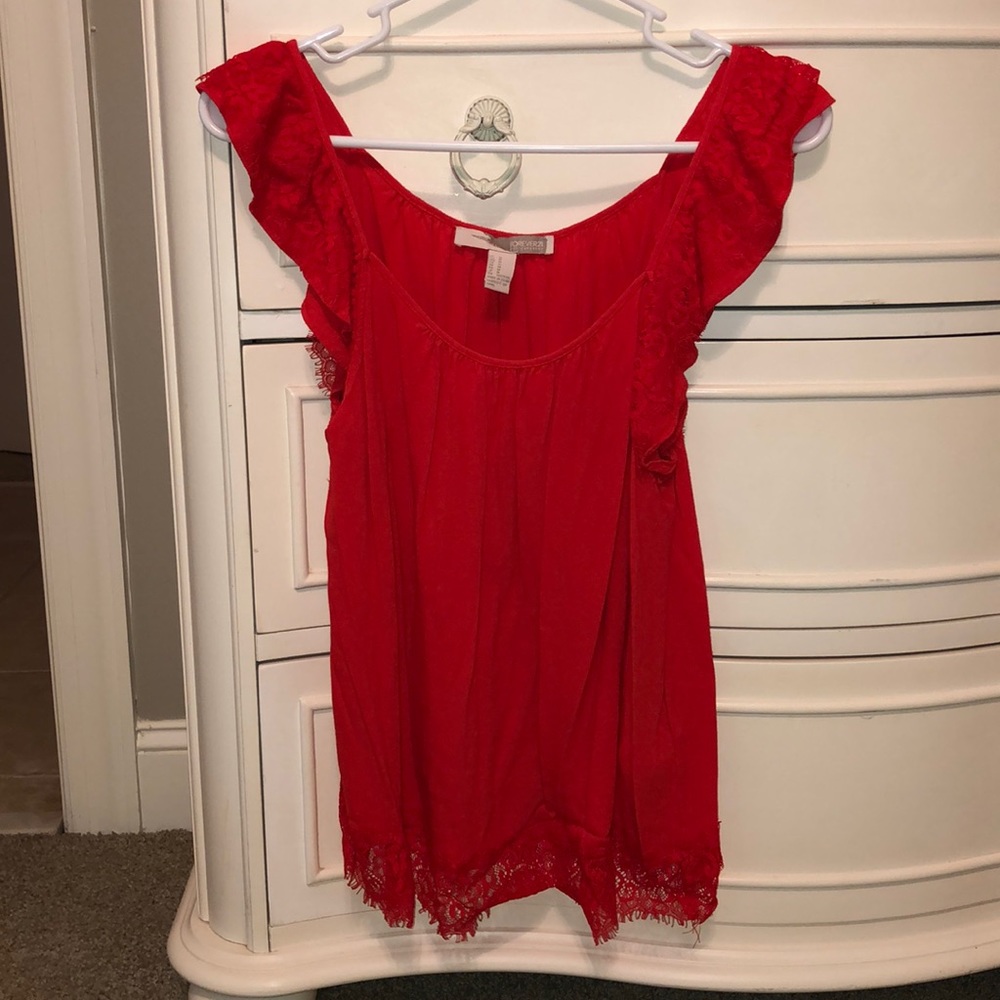 Forever 21 Red Top